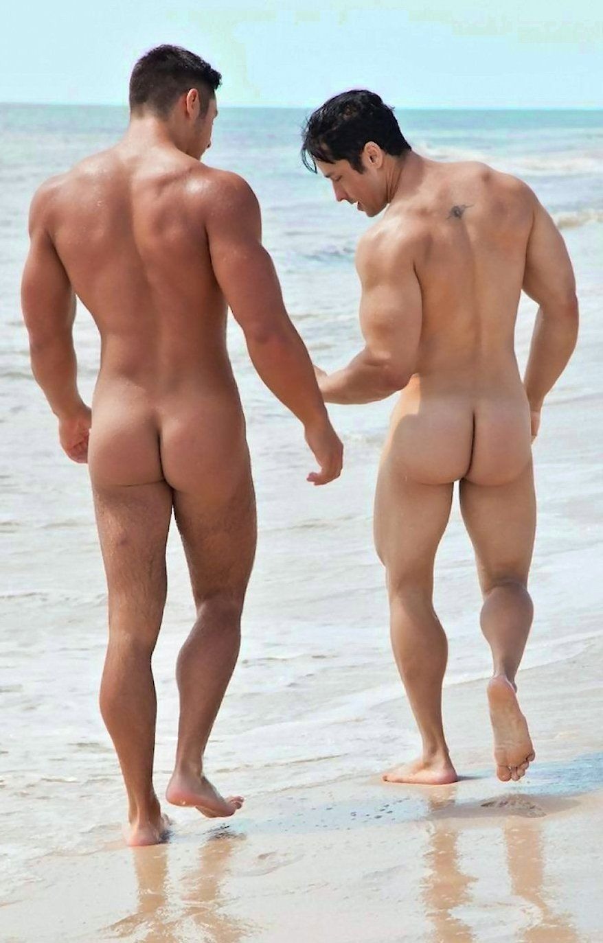 Gay Guys Showing Off Their Cocks on Nude Beaches