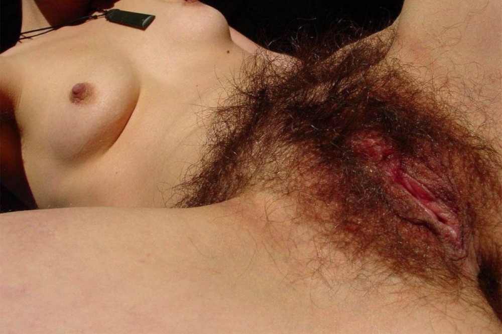 The most hairy female pubis