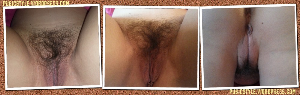 Gloval of female pubis