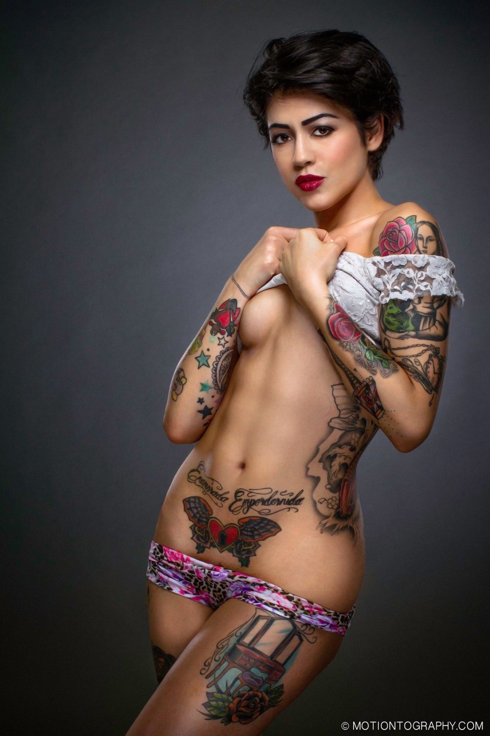 Men's erotic tattoos