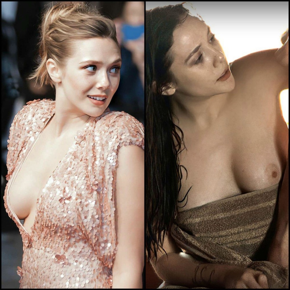Elizabeth Olsen chest