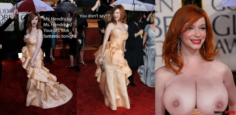 Christina Hendricks Red Naked