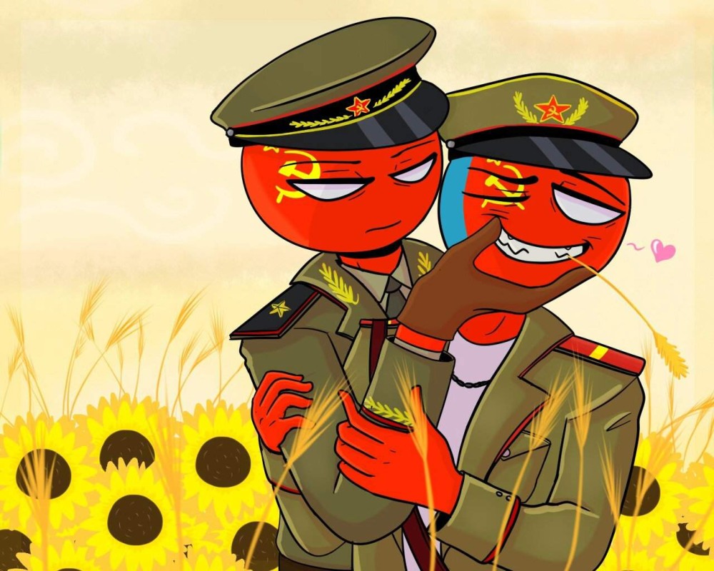 USSR and China Countryhumans 18