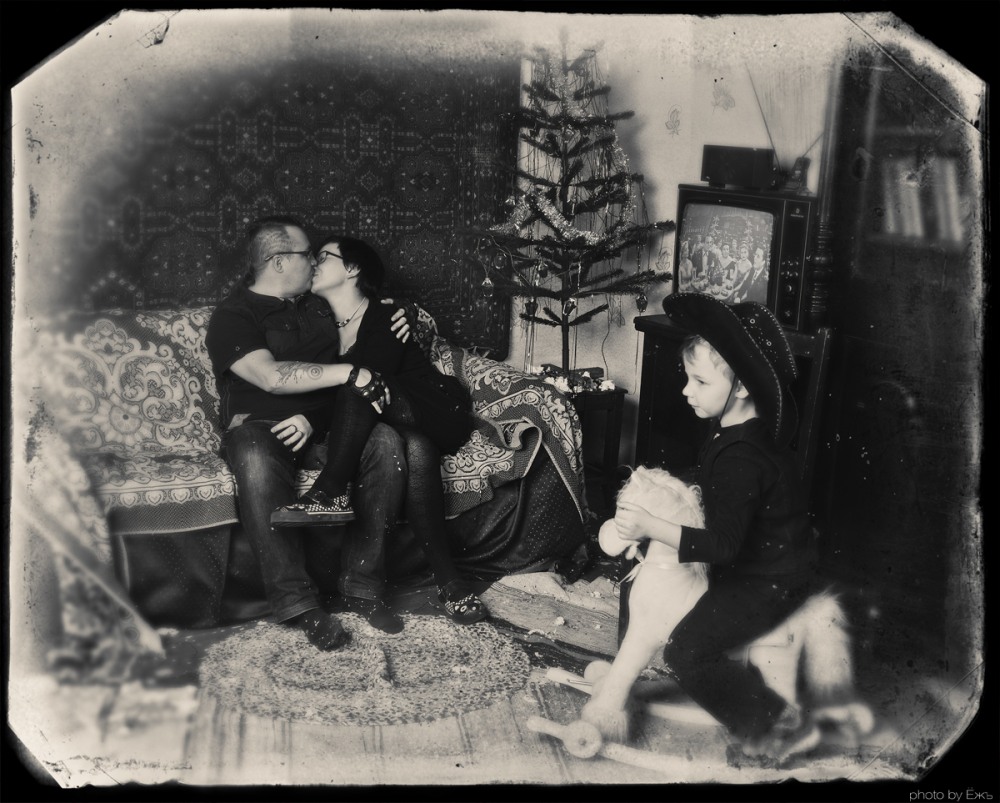 Very old photos with debauchery