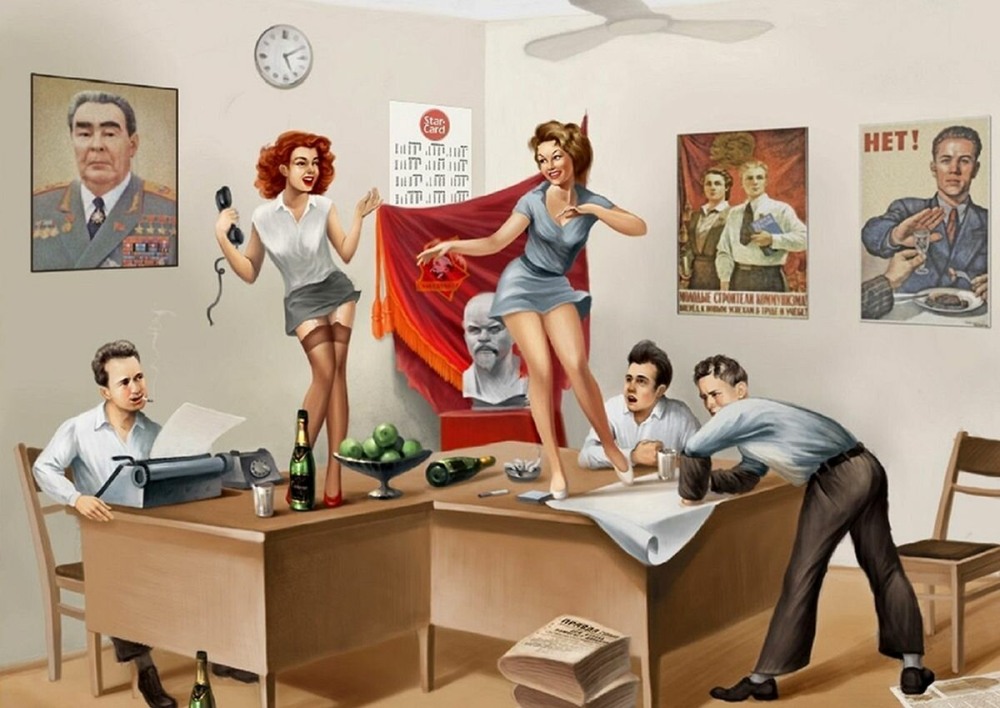 Soviet erotic posters