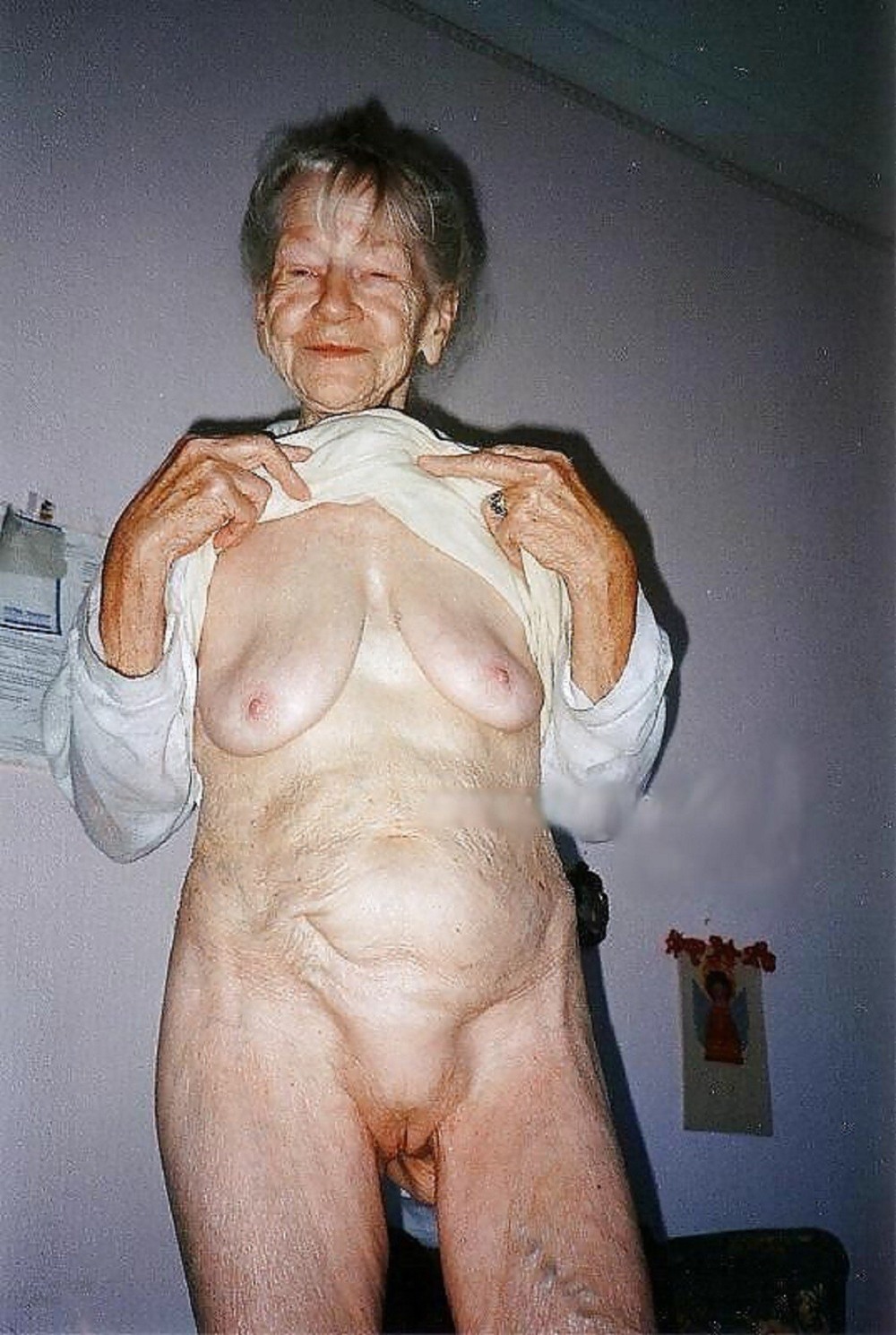 Fucking old women with sagging tits