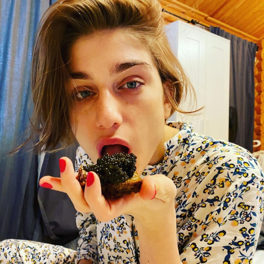 Morning makeup of Urgant January 1