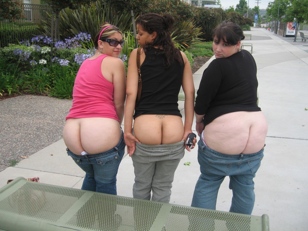 Girl Mooning Jeans