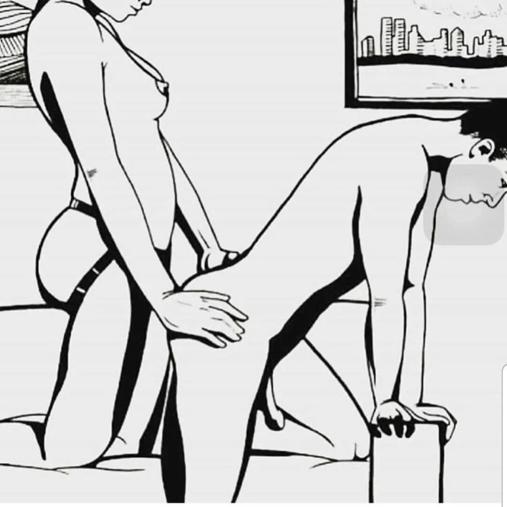 Strapon Pegging BDSM Hentai