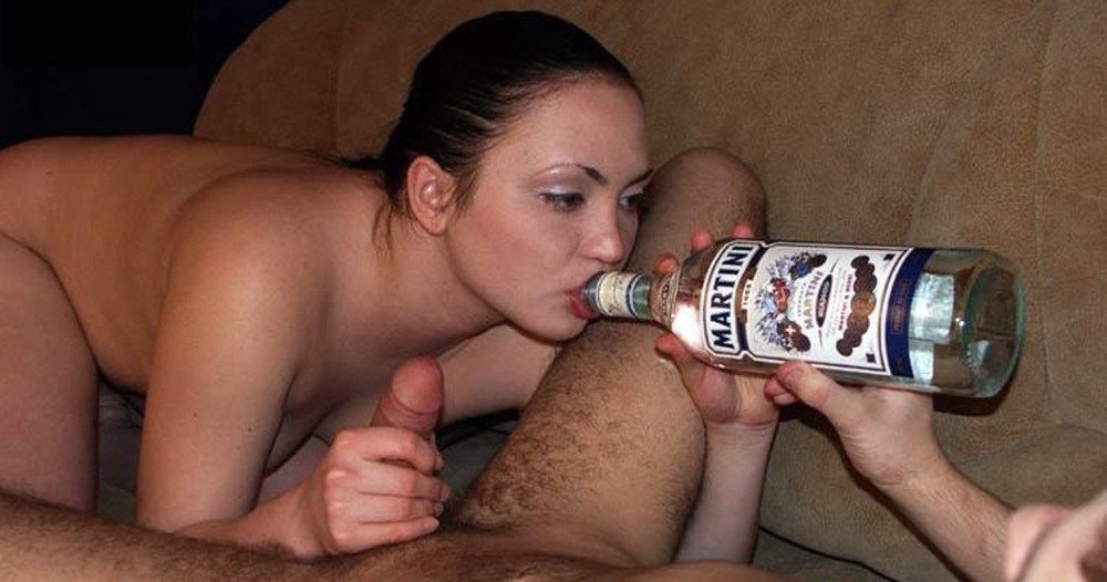 Beautiful drunken naked women