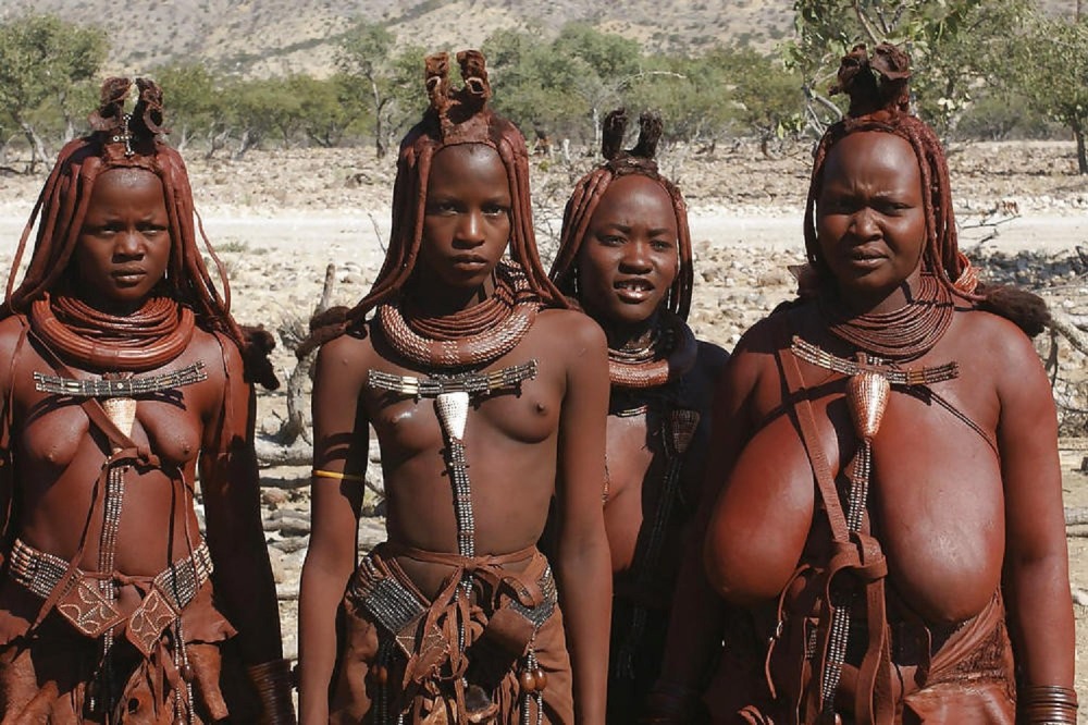 Naked African women