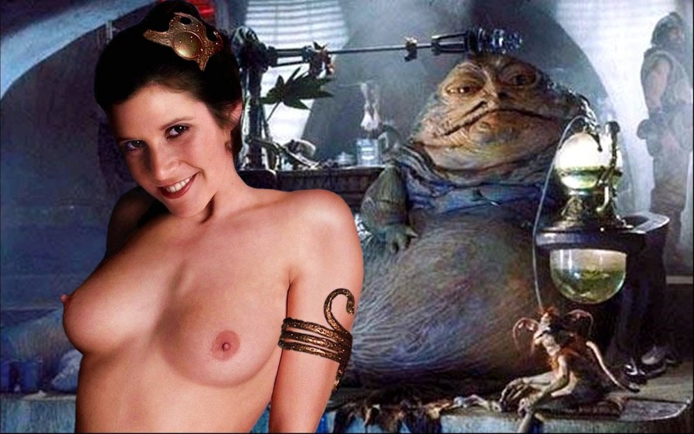 Naked Leia Organ Carrie Fisher