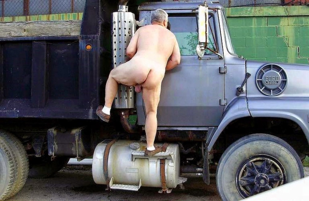 Naked men truck drivers