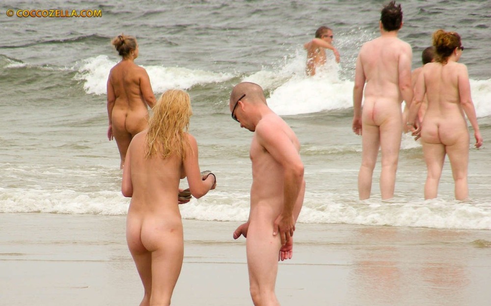 Beautiful naked guys on the beach