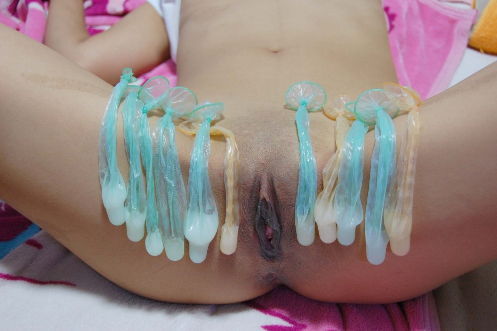 Pornography with a condom