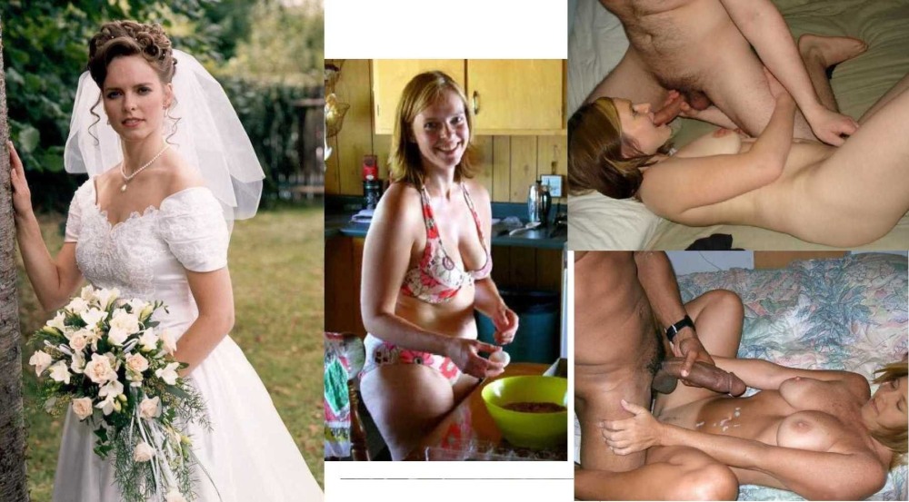 Dressed and stripped naked mothers