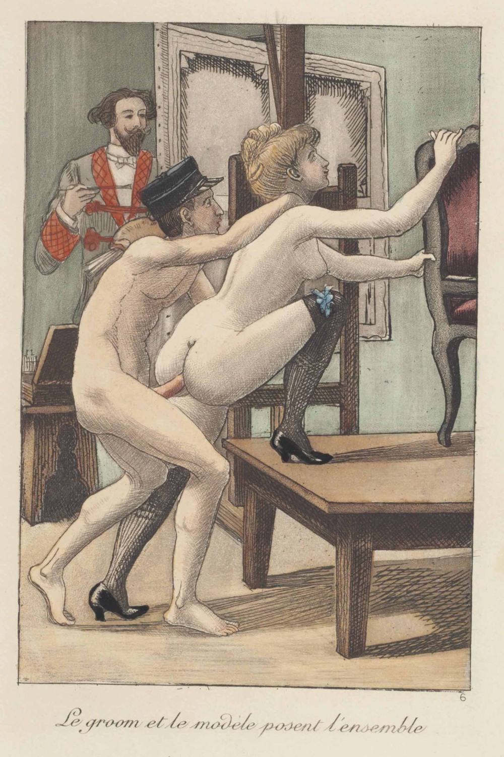 The first pornographic pictures