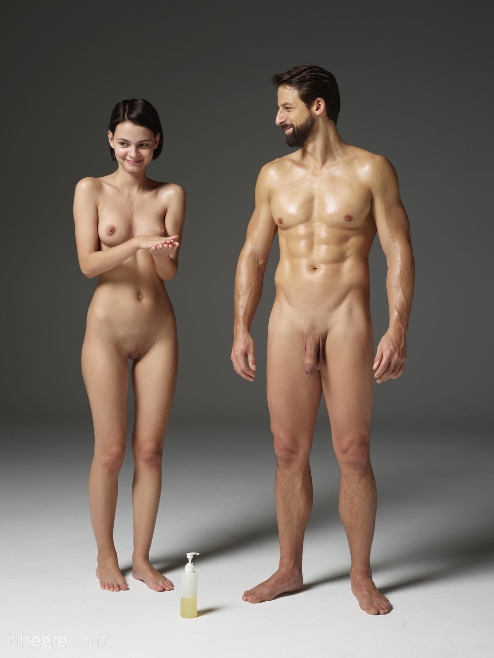 Naked women and naked men