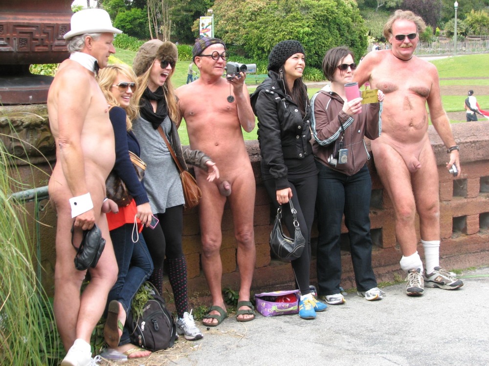 Naked pitch exhibitionist