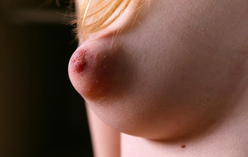 Huge female nipples
