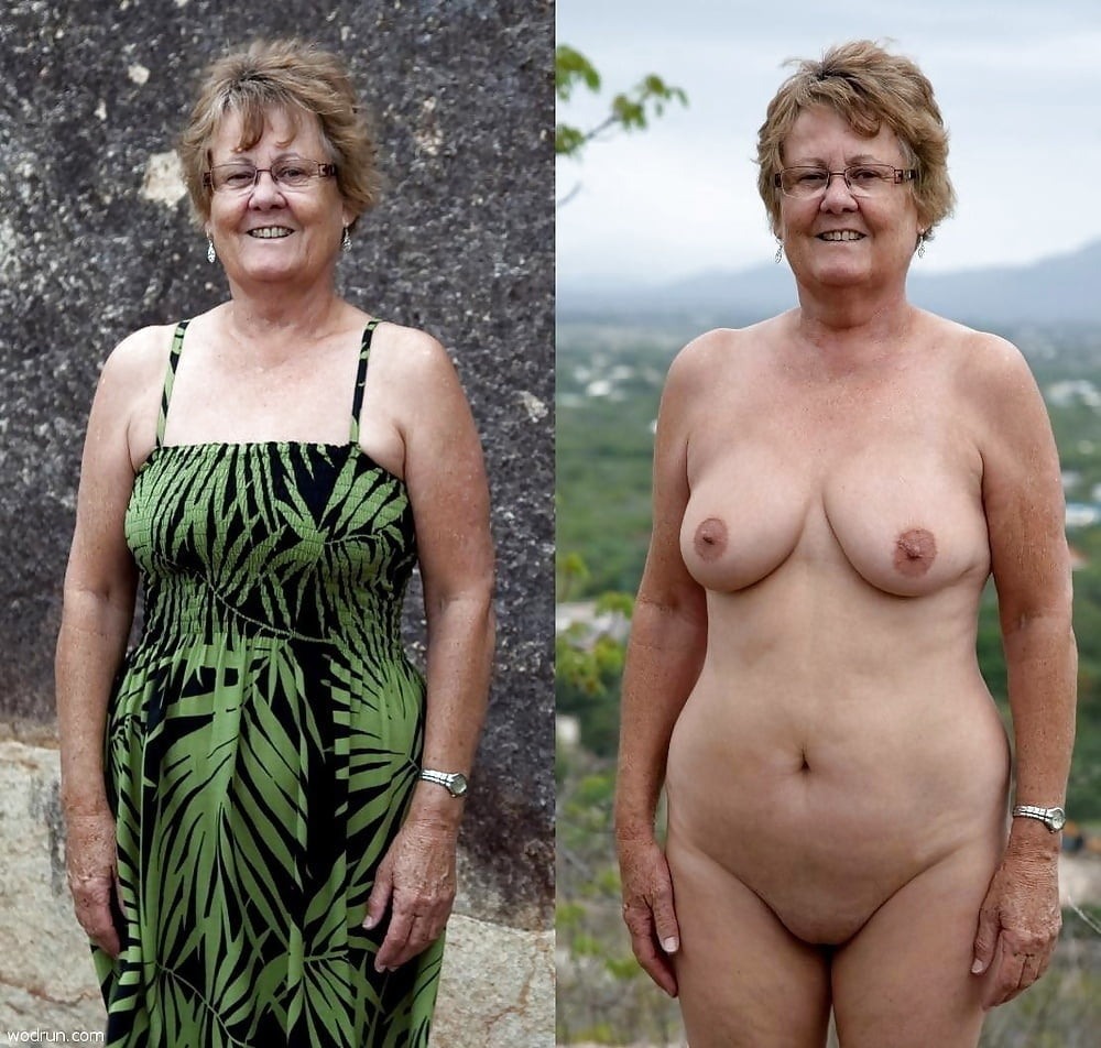 Dressed Undressed Mature Big Tits mom