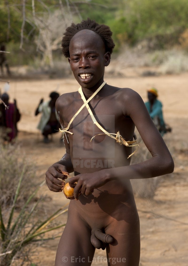 Naked African boys