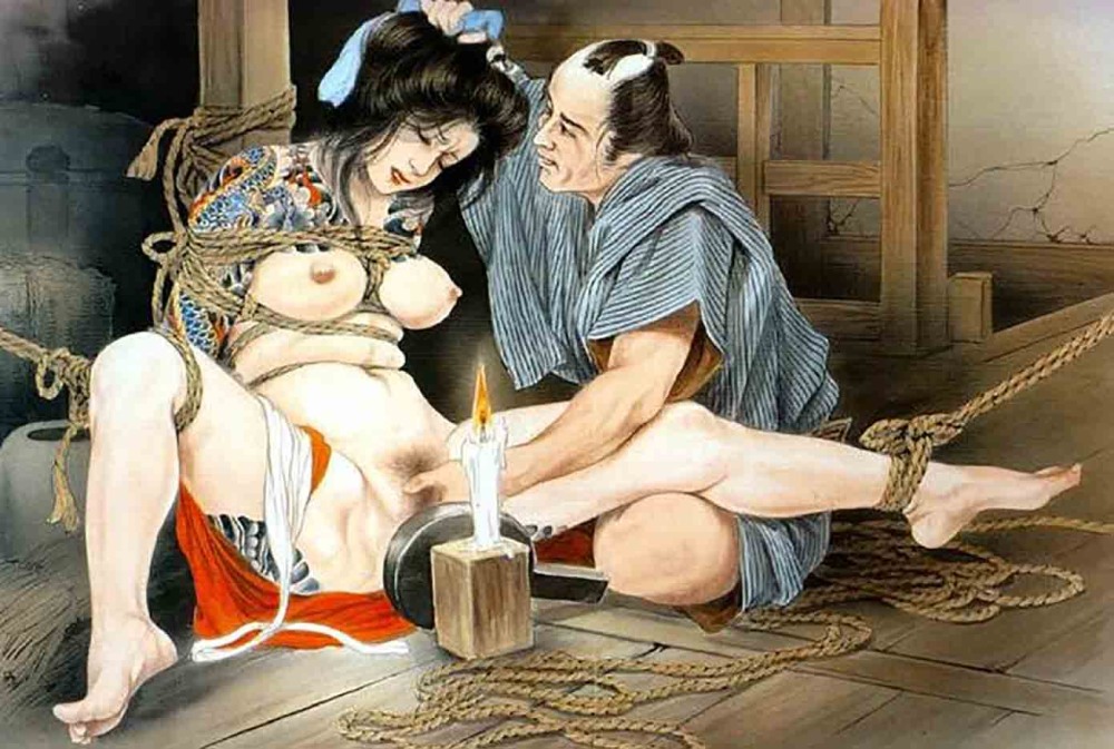 Naked slaves in the Middle Ages