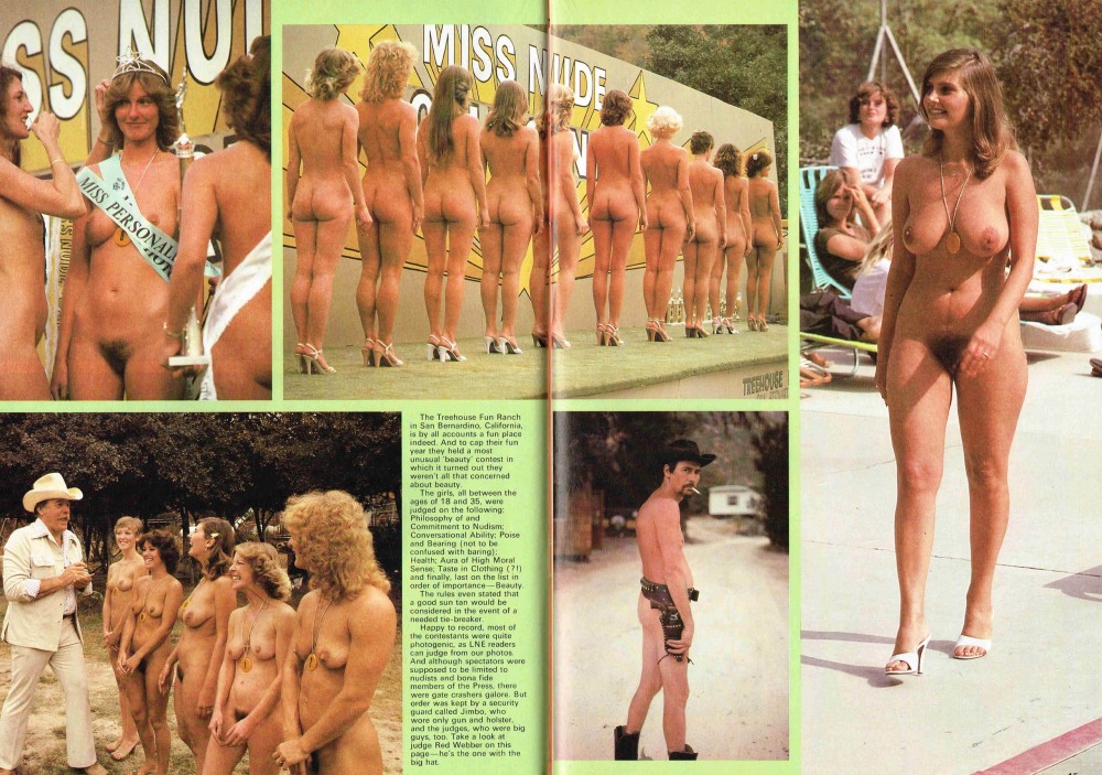 Retro magazines about naturism